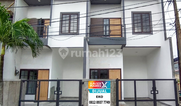 Rumah Baru Modern Minimalis 2 Lantai 3 Br di Harapan Indah, Bekasi 1