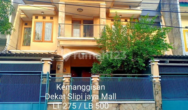 Rumah di Kemanggisan Dekat Slipi Jaya Mall