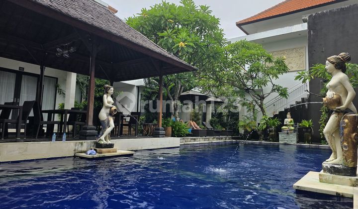 Cheap Hotel for Sale Still Operating. Land Price Calculated in Kuta Bali. 2
