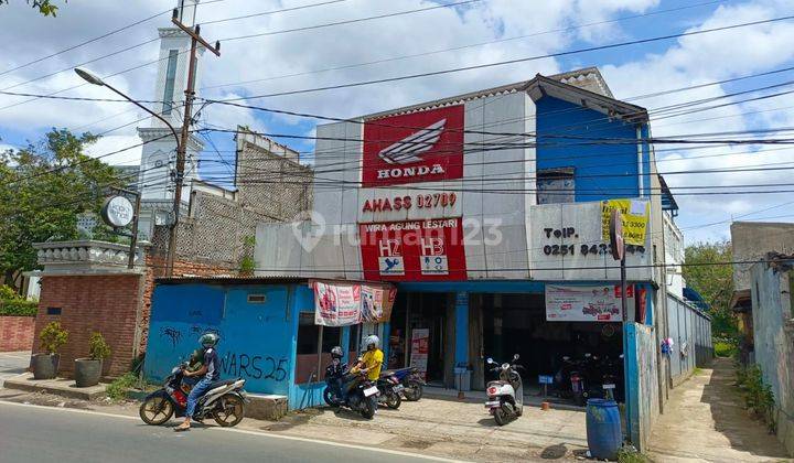 Dijual Bangunan Bengkel Motor AHASS di Ciampea Dramaga Bogor 1