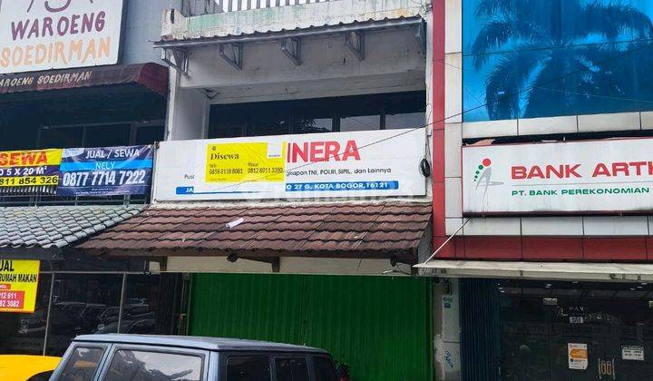 Ruko parkir luas di Jend Sudirman Bogor 2