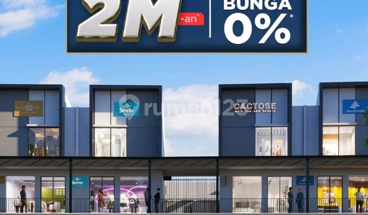 Jual Ruko Baru di Harapan Indah Promo Harga Perdana