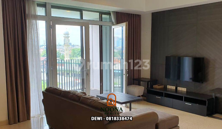 Sewa Apertemen 1 Park Avenue 2+1 Bedroom Lantai Rendah Furnished
