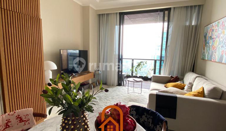Sewa Apartemen District 8 Senopati 1 Bedroom Lantai Tinggi Furnished 2