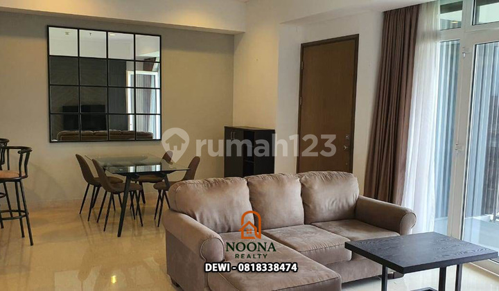 Sewa Apertemen 1 Park Avenue 2+1 Bedroom Lantai Rendah Furnished 2