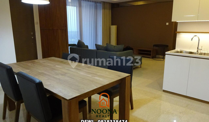Sewa Apertemen 1 Park Avenue 2+1 Bedroom Lantai Tengah Furnished 2