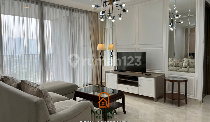 Sewa Apartemen District 8 Senopati 2 Bedroom Lantai Tinggi