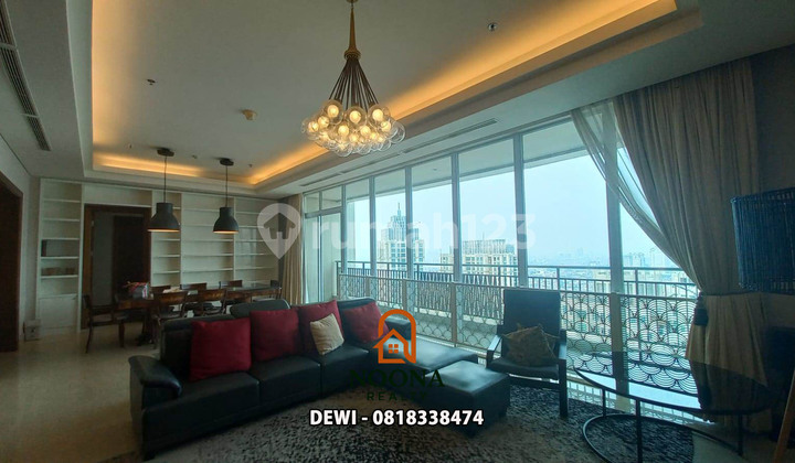 Sewa Apartemen Pakubuwono Signature 4+1 Bedroom Lantai Tinggi
