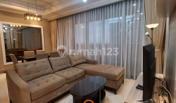 Sewa Apartemen District 8 Senopati 2 Bedroom Lantai Tinggi 2