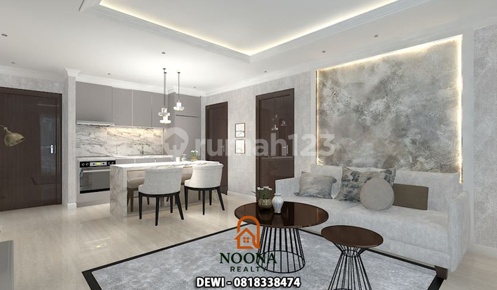 Rent District 8 Senopati Apartment 2 Bedroom High Floor 2