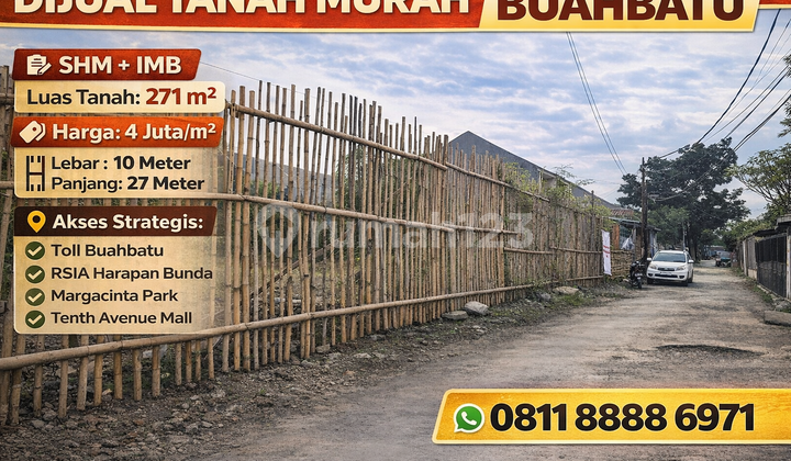 Ready-to-Build Land in Buahbatu - Complete SHM & Building Permit Legality Ready-to-Build Land in Buahbatu - Complete SHM & Building Permit Legality