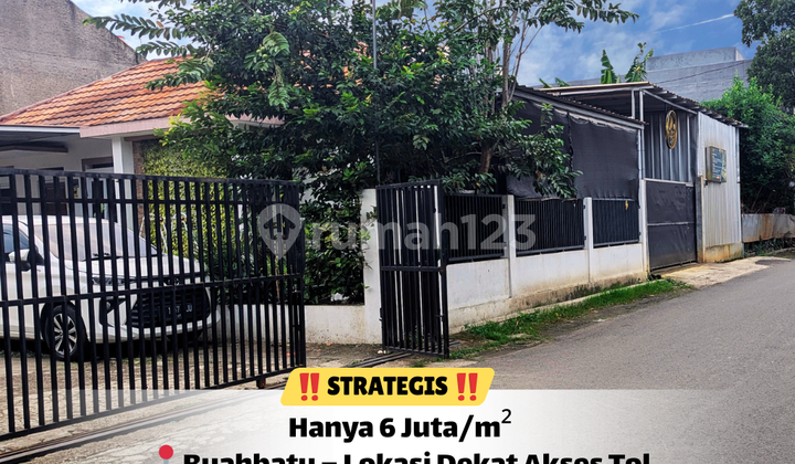 Investasi Aman di Buahbatu - Tanah 125 M² Siap Konstruksi