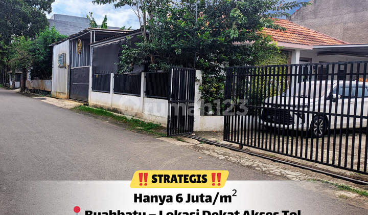 Tanah 125 M² Buahbatu Bandung - Lokasi Berkembang & Bernilai Tinggi