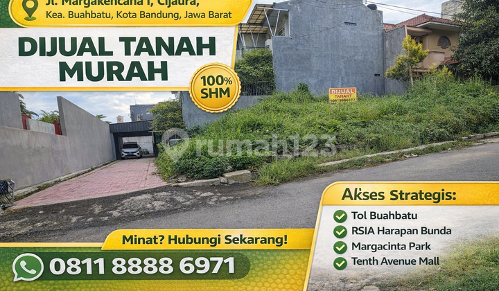 Investasi Cerdas! Tanah 110 M² Area Berkembang Buahbatu