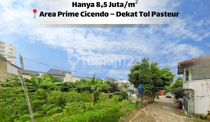 Prime Development Opportunity - Tanah 396 M² Dekat Tol Pasteur