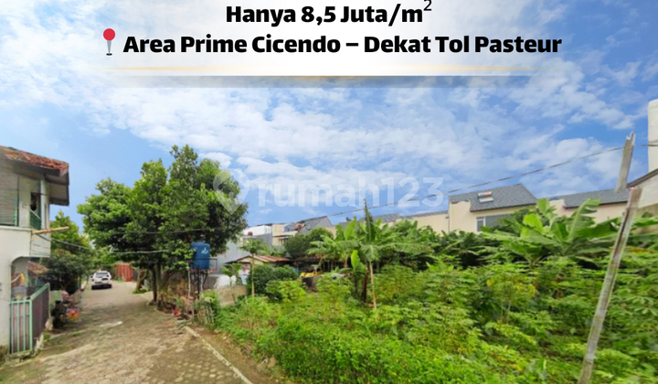 SHM Plot 396 M² Bandung City - Suitable for Housing &amp; Boarding