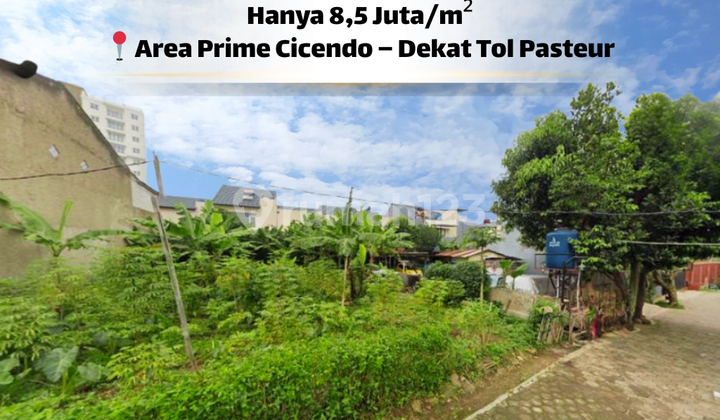 Kesempatan Memiliki Tanah Strategis 396 M² Area Cicendo Kesempatan Memiliki Tanah Strategis 396 M² Area Cicendo