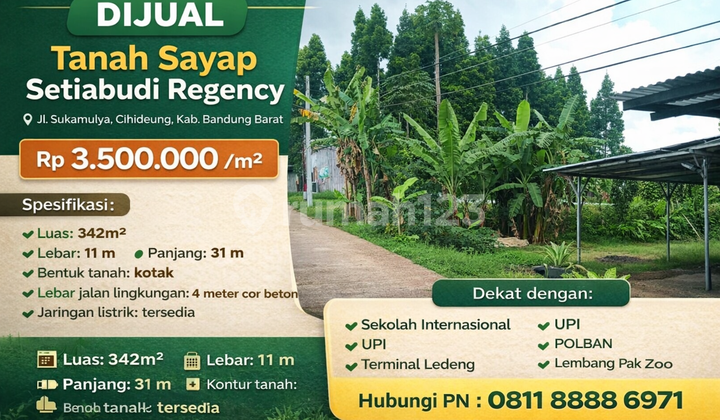 Tanah Premium 342M² di Koridor Setiabudi - Siap Realisasi Hunian Impian Tanah Premium 342M² di Koridor Setiabudi - Siap Realisasi Hunian Impian