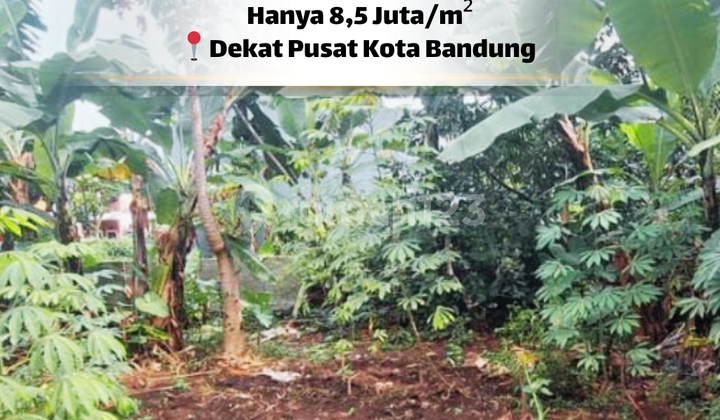 Hot Listing! 396 m² Land in Sukaraja Cicendo Area - 5 Minutes to Pasteur Toll Road