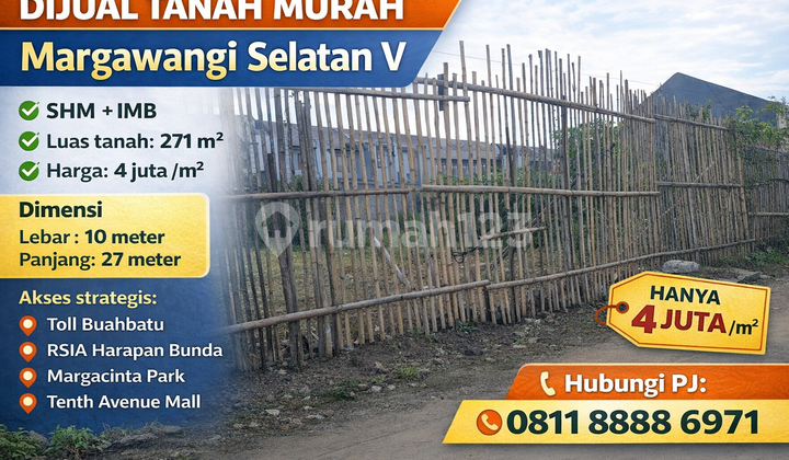 Buahbatu Strategic Land - Near Toll & Mall, SHM + IMB Buahbatu Strategic Land - Near Toll & Mall, SHM + IMB