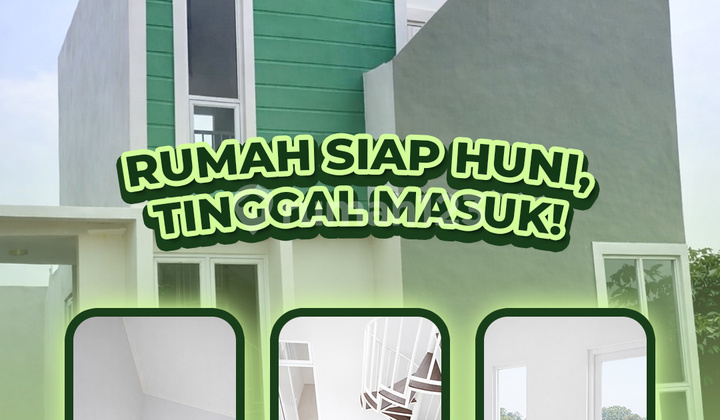 Dijualrumah Siap Huni 2 Lantai Bebas Biaya 1