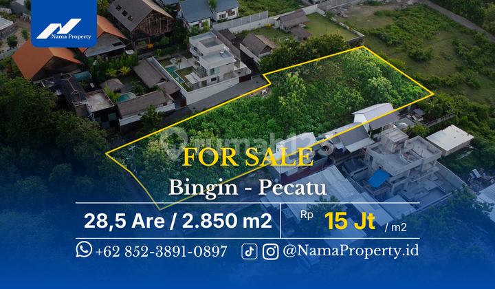 Prime Area Land In Bingin Pecatu - Near To Beach & Lifestylehub