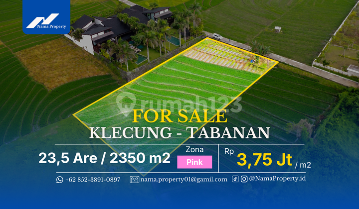 Less Than 100 M To The Beach Big Land In Growing Area Pink Zone