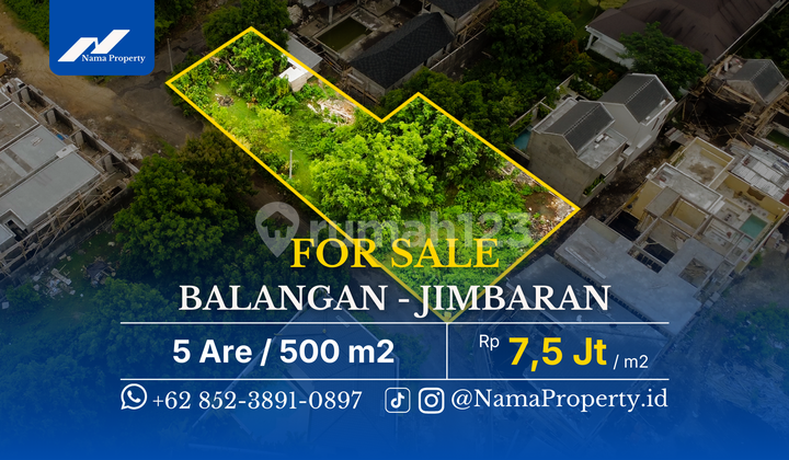 Tanah 5Are Lingkungan Villa Dekat Pantai Balangan Area Pariwisata Tanah 5Are Lingkungan Villa Dekat Pantai Balangan Area Pariwisata