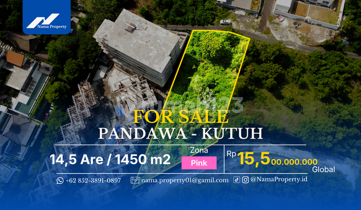 Land with Ocean View Near Batu Barak Beach - Freehold Title Pink Zone Land with Ocean View Near Batu Barak Beach - Freehold Title Pink Zone