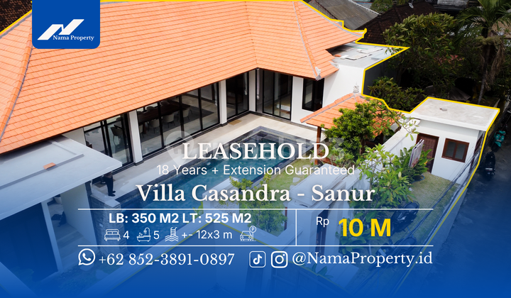 Prime Location Leasehold Villa Sanur - The Heart of Sanur Tourism Prime Location Leasehold Villa Sanur - The Heart of Sanur Tourism