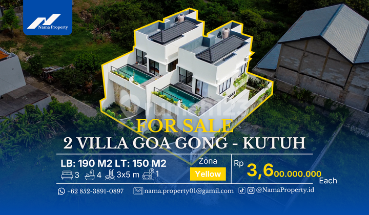 View GWK 2 Unit Brand New Villa Goa Gong Jimbaran Fully Furnished View GWK 2 Unit Brand New Villa Goa Gong Jimbaran Fully Furnished