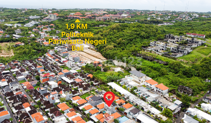 View Tol! Rumah Villa di Nuansa Jimbaran 2 KM Dari Poltekpar Bali 2