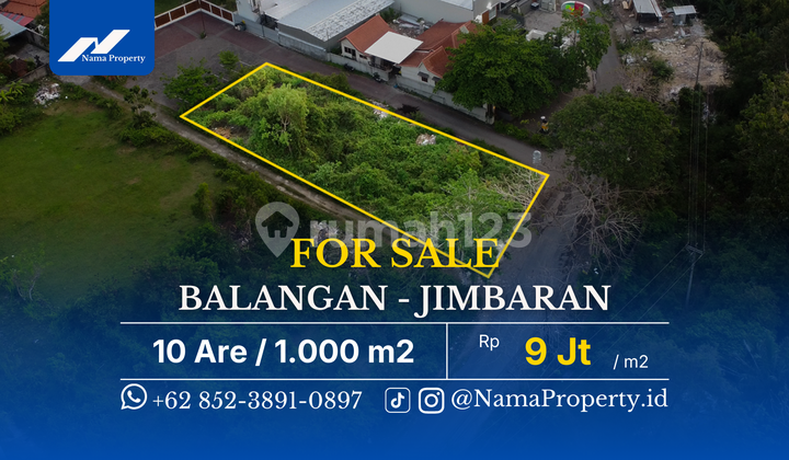 Lahan Area Pariwisata Ramai Jalan Utama Dekat Perempatan Ungasan Lahan Area Pariwisata Ramai Jalan Utama Dekat Perempatan Ungasan