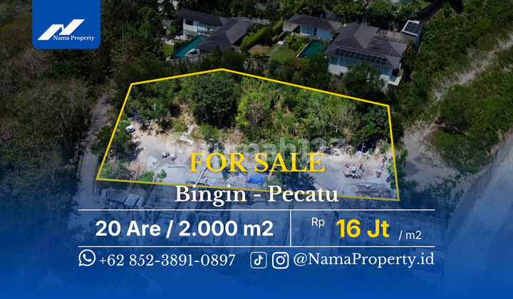 Exclusive Freehold Land In Bingin Pecatu For Expat & Retirement