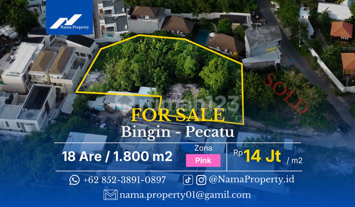 High Demand Lahan di Bingin Built For Villa & Long-Term Growth