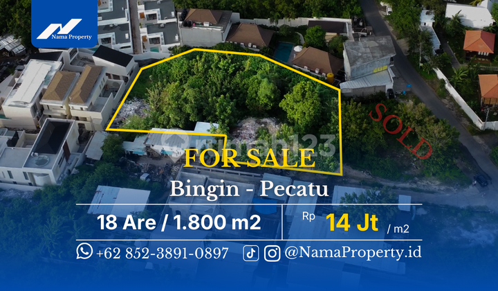 High Demand Lahan di Bingin Built For Villa & Long-Term Growth