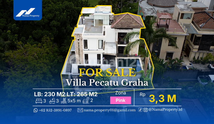 Undervalue! Private Villa in the Elite Residential Complex of Pecatu Graha Undervalue! Private Villa in the Elite Residential Complex of Pecatu Graha
