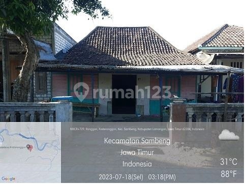 Di Jual Rumah,Di Kel. : Kreteranggon Kec. : Sambeng Kab : Lamongan