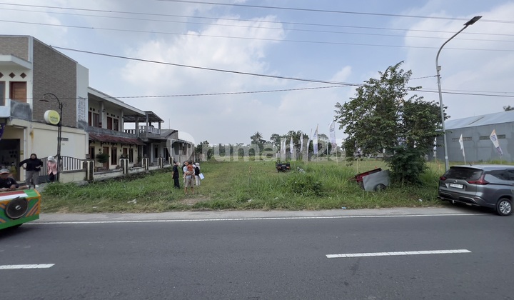 Tanah Jogja Tepi Jalan Raya Gratis Biaya AJB