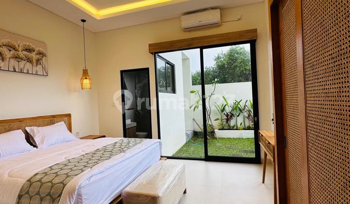 Santorini Style Villa 3Br with GWK View Near Melasti Beach 2