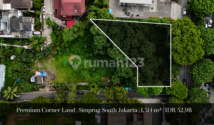Tanah Hook Premium Simprug Jakarta Selatan Tanah Hook Premium Simprug Jakarta Selatan