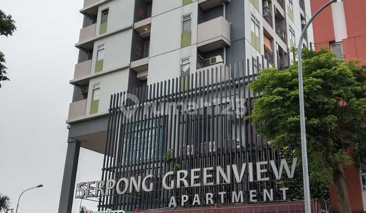 Room Type Studio Fully Furnished di Serpong Greenview Apartment Dijual Cepat, Gudang Lengkong Timur, BSD City, Tangerang Selatan