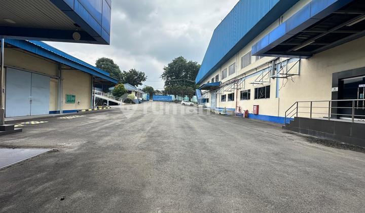 Dekat Akses Tol, Pabrik, 2 Lantai, HGB, Siap Huni