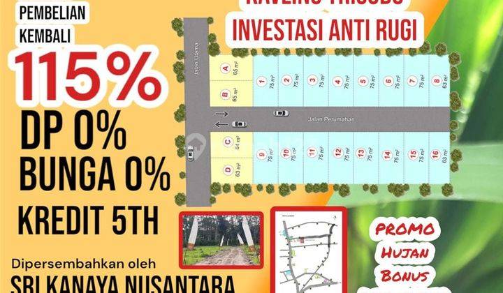 Promo Kavling Murah Dp 5 Juta Siap Bangun di Trisobo Boja 3