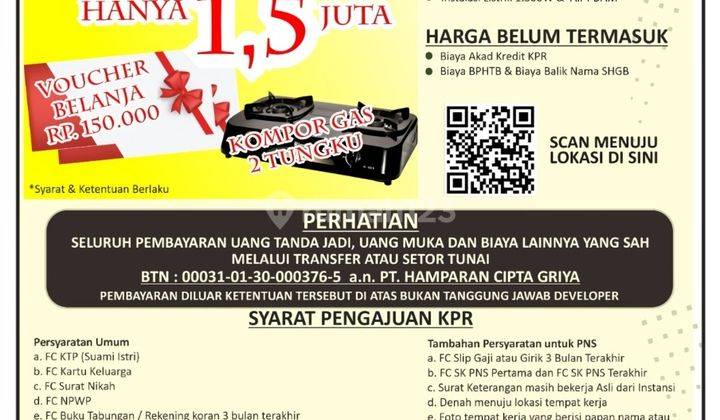 Rumah Subsidi Murah Dp Hanya 6 Jutaan di Teras Boyolali 1