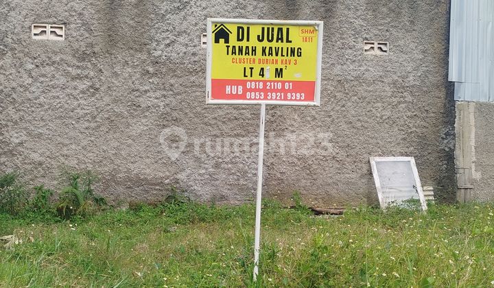 Tanah Kavling Luas 44M² Lokasi Strategis di Cileunyi Tanah Kavling Luas 44M² Lokasi Strategis di Cileunyi