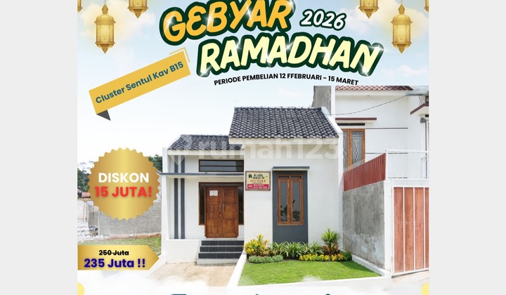 Rumah yang Cocok Bagi Pasangan Muda, Bebas Banjir, Bandung Timur