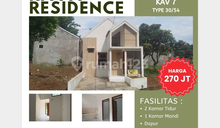 Rumah Bergaya Scandinavian Lokasi Pinggir Jalan