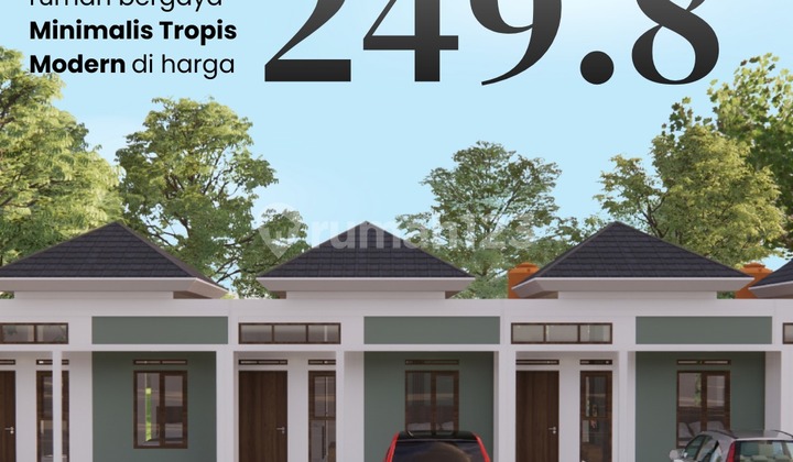 Down Payment Easy, Elegant Minimalist House, in Cileunyi Near Jatinangor