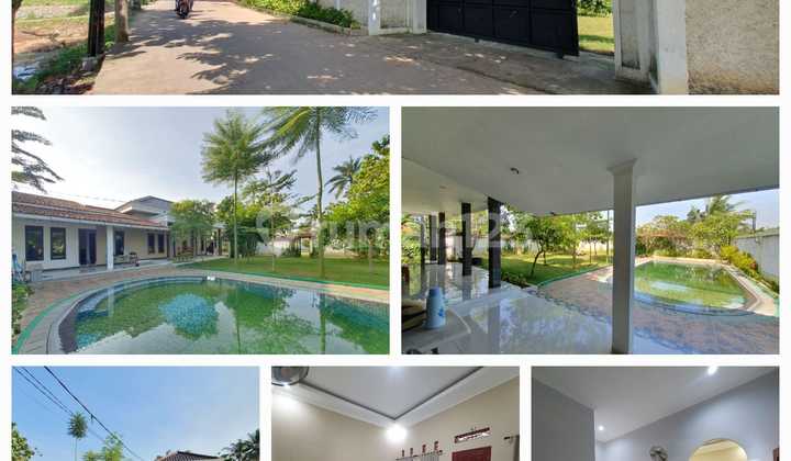 Complete House with Cheap Swimming Pool in Putat Nugug Ciseeng Bogor